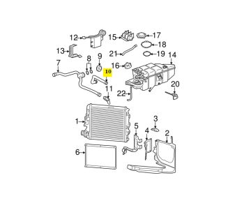 IMS GENUINE PORSCHE NEW ENGINE WATER COOLANT HOSE 99710663101 - PORSCHE CARRERA 997 2004-2012