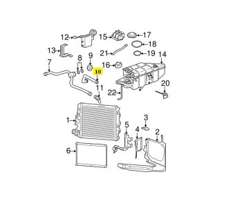 IMS GENUINE PORSCHE NEW ENGINE WATER COOLANT HOSE 99710663201 - PORSCHE CARRERA 997 2004-2012