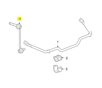 IMS GENUINE PORSCHE NEW FRONT REAR RIGHT STABILIZER LINKAGE 99734307004 - PORSCHE BOXSTER 987/ CARRERA 997/ CAYMAN 987 1997-2012