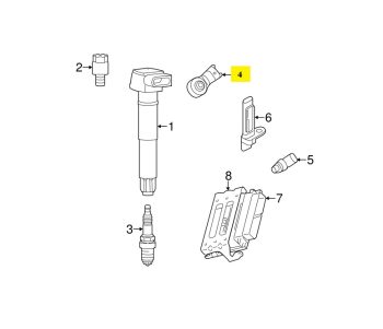 IMS GENUINE PORSCHE NEW KNOCK SENSOR 99760612100 - PORSCHE BOXSTER 987, 981/ CAYENNE 957, 958/ CAYMAN 987, 981/ MACAN 95B/ PANAMERA 970 2005-PRESENT