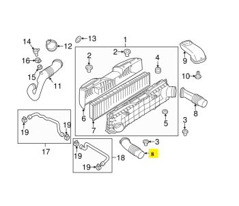 IMS GENUINE PORSCHE NEW MASS AIR FLOW METER 99760612500 - PORSCHE CARRERA 997 2004-2012