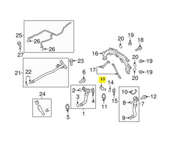 IMS GENUINE PORSCHE NEW ENGINE WATER COOLANT TEMPERATURE SENSOR 99760641000 - PORSCHE BOXSTER 987/ CAYMAN 987 2005-2012