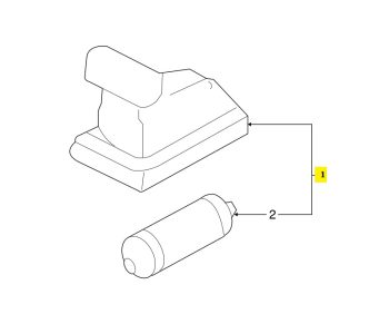 IMS GENUINE PORSCHE NEW LICENSE PLATE LIGHT 99763162002 - PORSCHE BOXSTER 987/ CARRERA 997/ CAYMAN 987 2004-2012