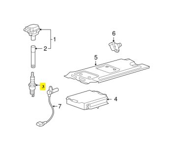 IMS GENUINE PORSCHE NEW SPARK PLUG FR6DPP332 99917010390 - PORSCHE CARRERA 997 2004-2012