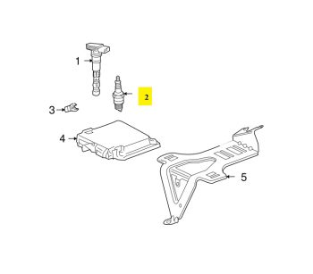 IMS GENUINE PORSCHE NEW SPARK PLUG FR6DPP332 99917022190  - PORSCHE CAYENNE 955 2002-2007