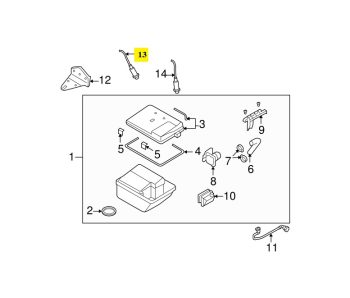 IMS GENUINE PORSCHE NEW REAR LAMBDA OXYGEN SENSOR 9A160617701 - PORSCHE CARRERA 997 2004-2012