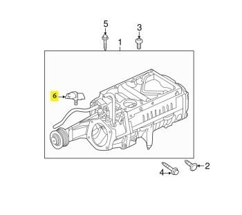 IMS GENUINE JAGUAR NEW PRESSURE SENSOR AJ813840 - JAGUAR F TYPE COUPE/ XE X760/ XF X260/ XJ X351 2007-PRESENT