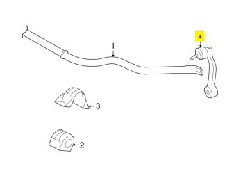 IMS JAGUAR GENUINE FRONT ANTI ROLL BAR LINK C2D24220 -JAGUAR XF XJL X260 X350 X351 1999-PRESENT