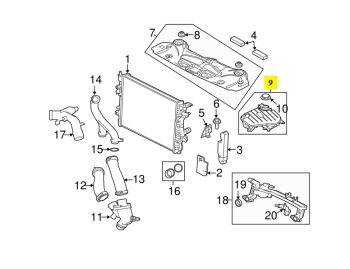 IMS GENUINE JAGUAR NEW EXPANSION TANK RESERVOIR C2D36671-JAGUAR XJL X351 2007-PRESENT