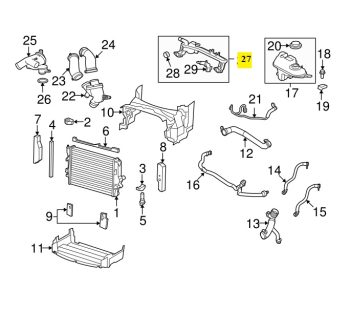 IMS GENUINE JAGUAR NEW HEATER PIPE AJ814007 - JAGUAR XJ X351 2007-PRESENT