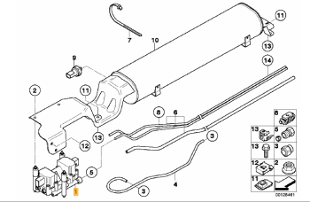 DR Airmatic New Air Suspension Valve Block 37246779713  - BMW  X5 E53, X6 E70,X6 E71/E72 2004-2014