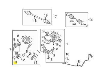 IMS GENUINE RANGE ROVER OIL PUMP TRANSFER BOX LR008958-RANGE ROVER EVOQUE L538 2011-PRESENT