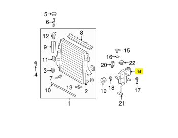 IMS GENUINE RANGE ROVER RESERVOIR TANK LR020367-RANGE ROVER SPORT L320 2009-2012