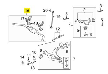 IMS GENUINE RANGE ROVER FRONT STABILIZER BAR LR032958-RANGE ROVER SPORT L320 2009-2012