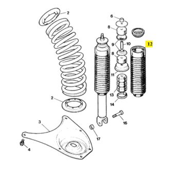 IMS GENUINE JAGUAR NEW GAITER MMD2148AA - JAGUAR XJ X300 1994-2003