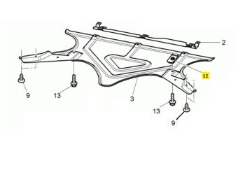 IMS GENUINE BENTLEY NEW CLIP SPEED NUT N90327503 - BENTLEY CONTINENTAL FLYING SPUR/ CONTINENTAL GT/ CONTINENTAL GTC/ CONTINENTAL SUPERSPORTS/ MULSANNE 2003-PRESENT