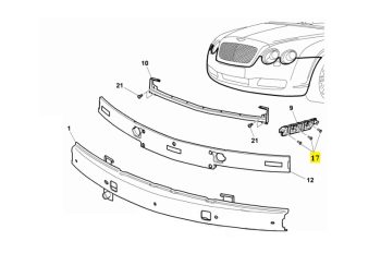 IMS GENUINE BENTLEY NEW HEXALOBULAR SOCKET N90972101 - BENTLEY CONTINENTAL FLYING SPUR/ CONTINENTAL GT/ CONTINENTAL GTC/ CONTINENTAL SUPERSPORTS 2003-2012