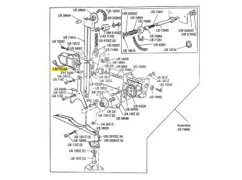 IMS GENUINE ROLLS ROYCE NEW FRONT REAR WINDOW LIFT MOTOR UB70168 - ROLLS ROYCE SILVER SPUR 1987-1994